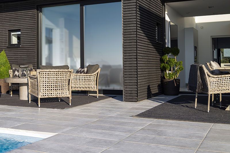 Santa Monica armchair in synthetic rattan