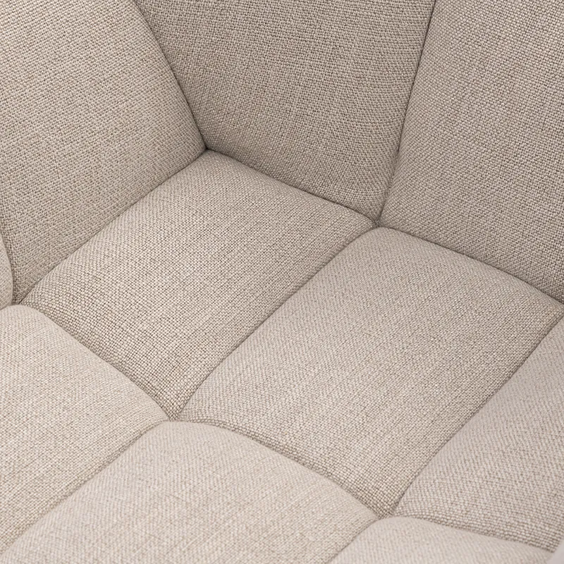 Carnaby armchair mouliné linen fabulous flax