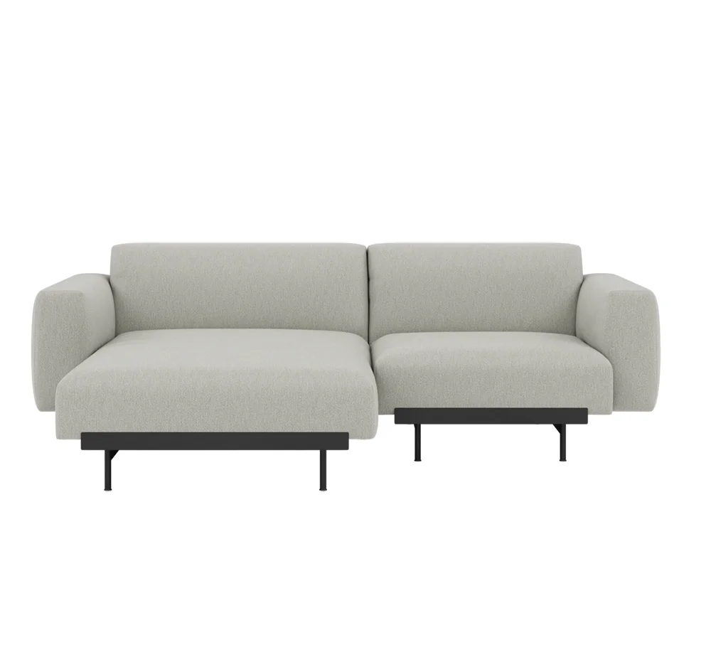 In Situ 2-seat modular sofa Config 5 - Clay12/Black