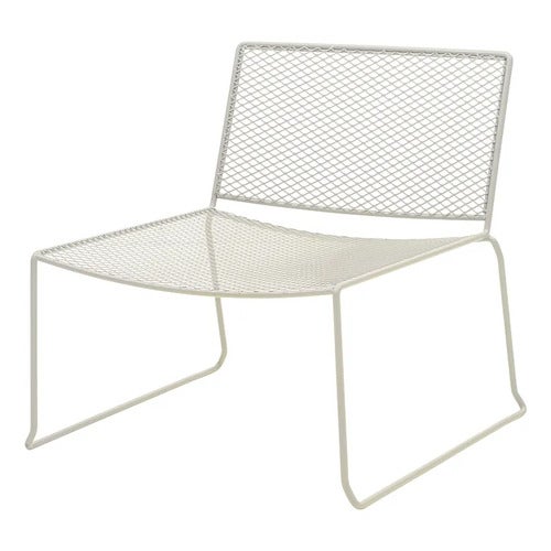 Haru lounge armchair Pearl White