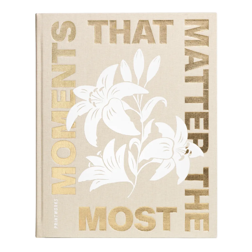 Photo Album - Moments that Matters the Most, Beige