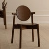 Dining Chair in Walnut Heiko