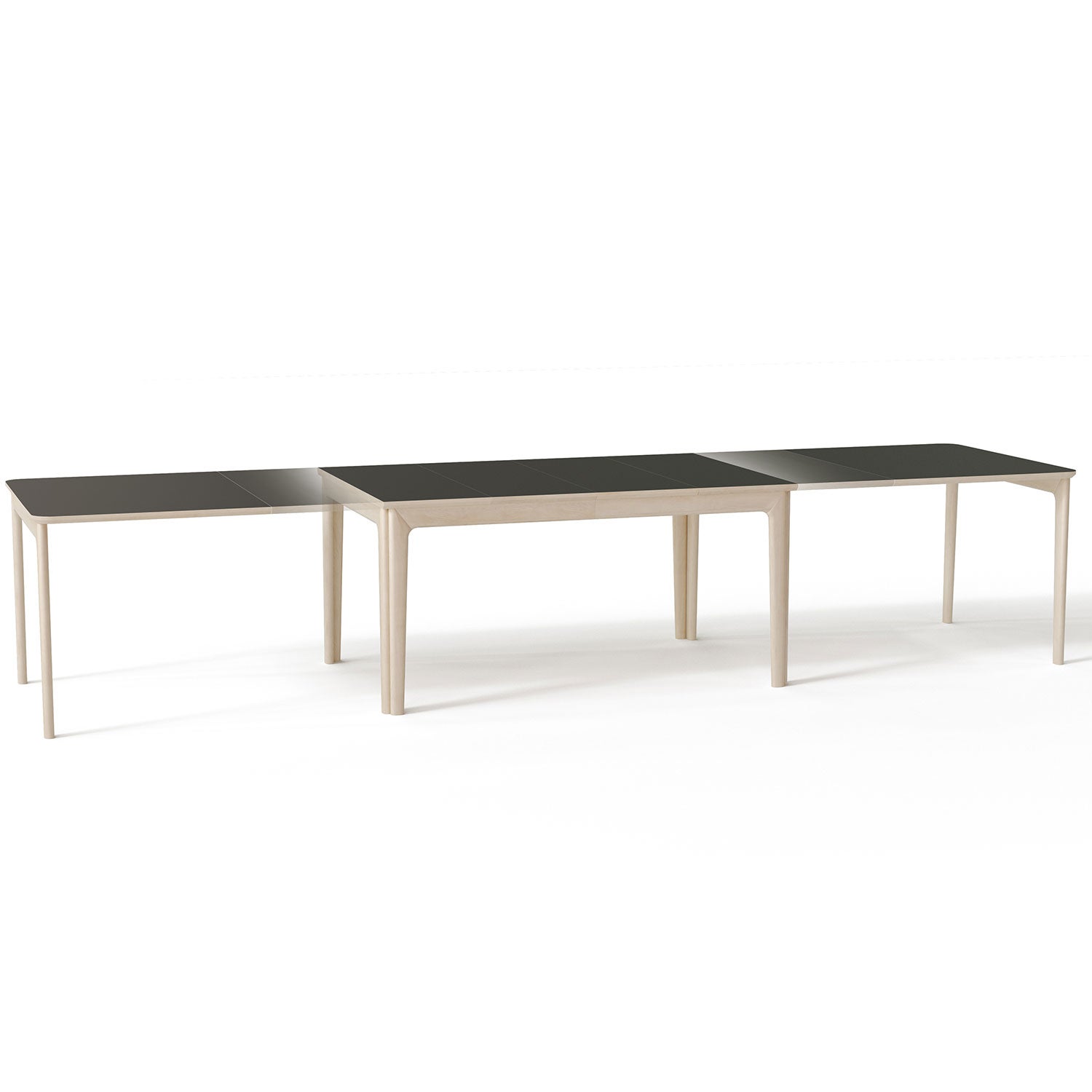 Sm26 Table Walnut Lacquer 155-308/359X101X74cm