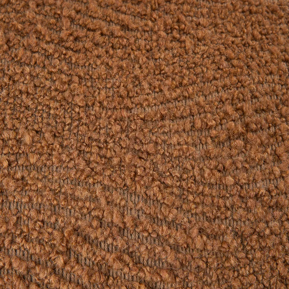 Cushion Cover Wave 50x50 cm Cinnamon