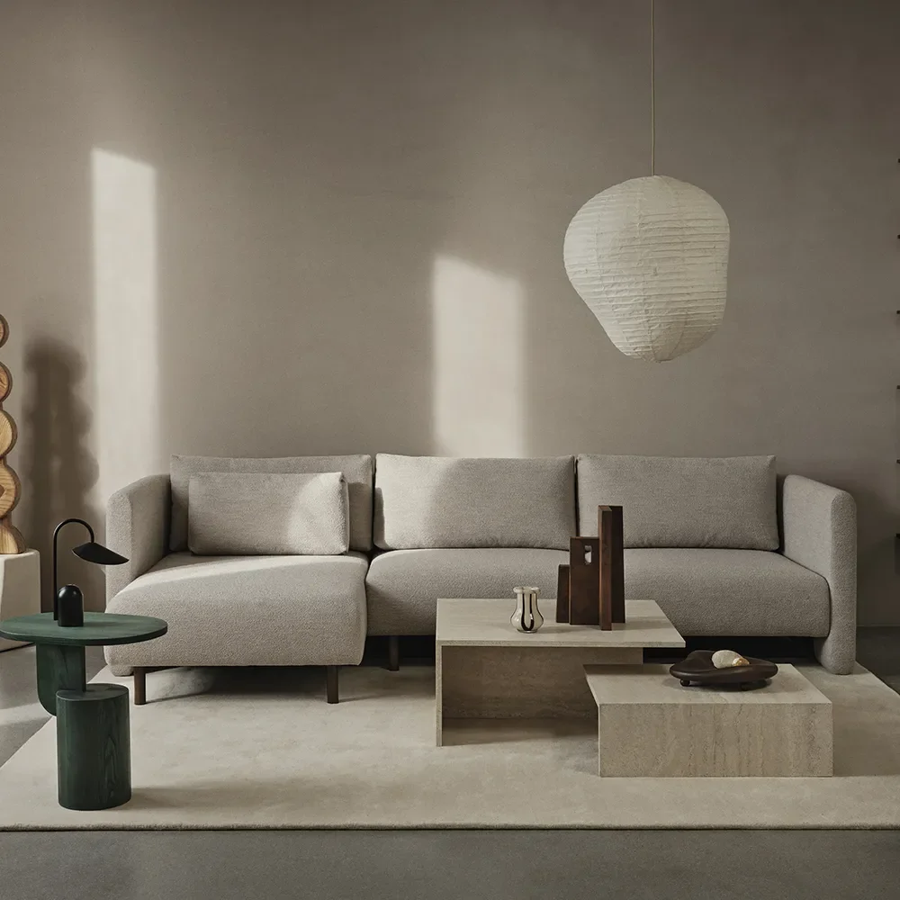 Kurbis Lampshade 80 cm Natural