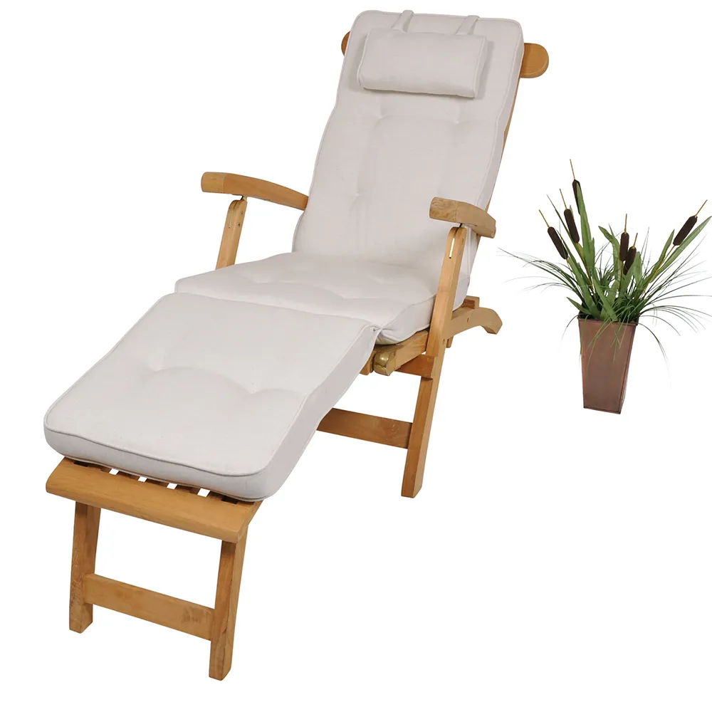 River Deck chair Cushion Blanco