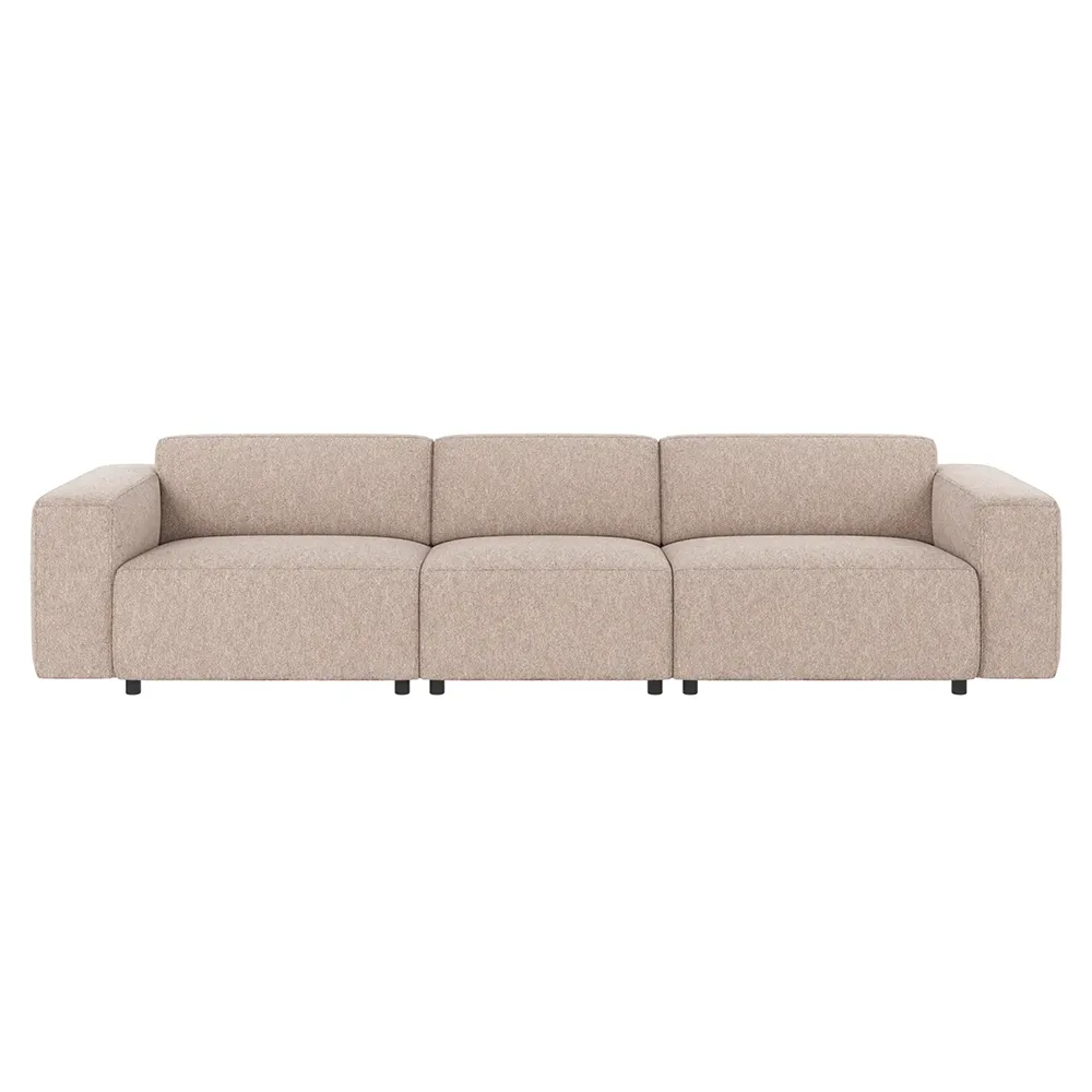 Willard sofa 4-seater fabric Alice light beige