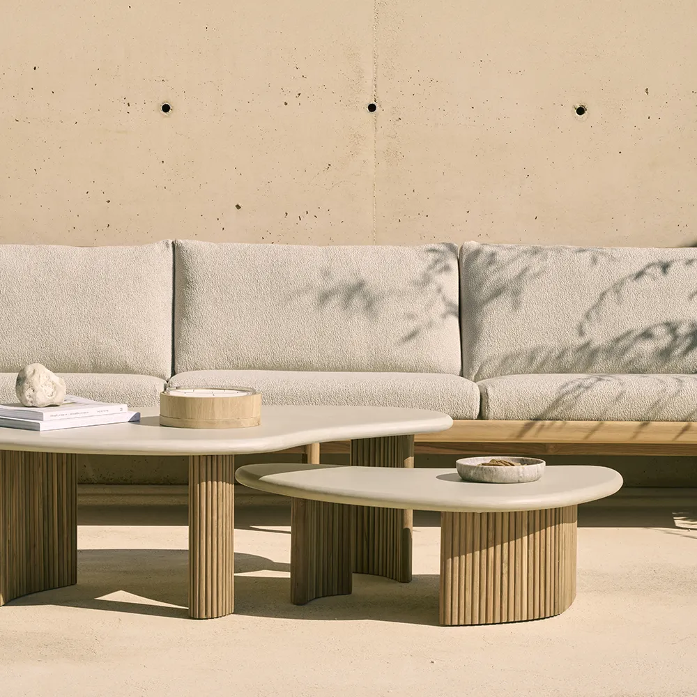 Boomerang outdoor Coffee table 126x74 cm