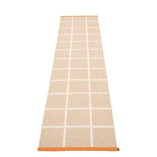 Woven Rug Criss Beige 70x300 cm