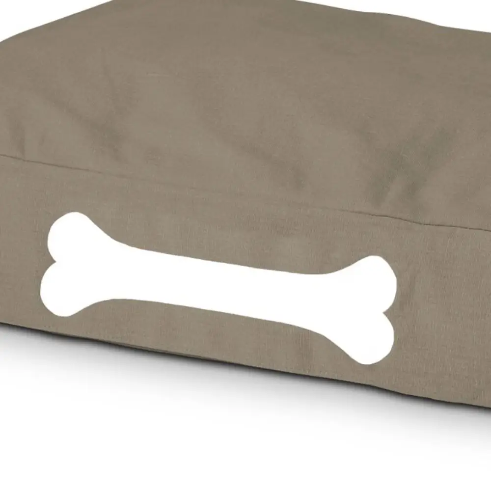 doggielounge S canvas recycled taupe grey