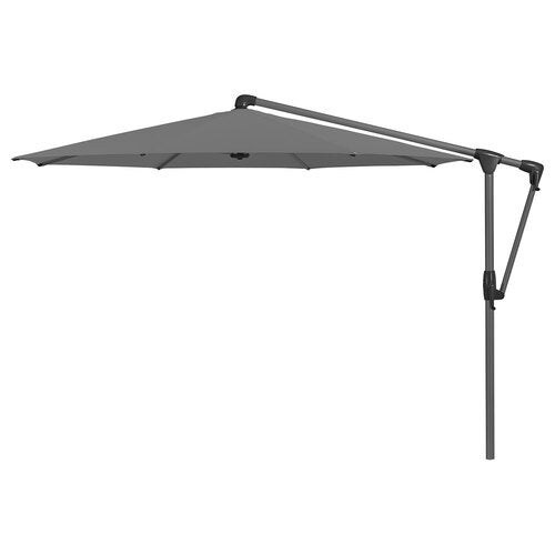 Sunwing Casa Easy side-mast parasol Ø330 cm #157 Stone Grey 