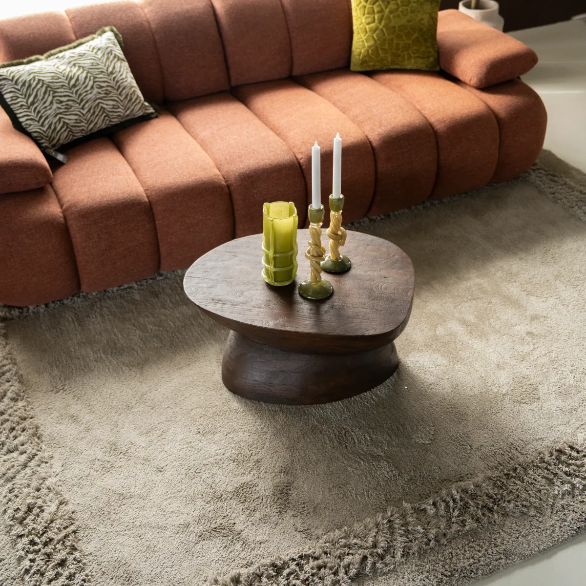 Rug Tura 190x290 cm Taupe