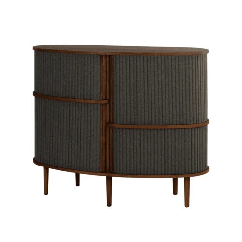 Audacious Highboard Cabinet Dark Oak/Shadow