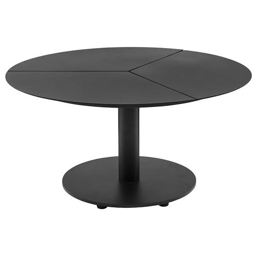 Peace lounge 46 coffee table 80 cm black 