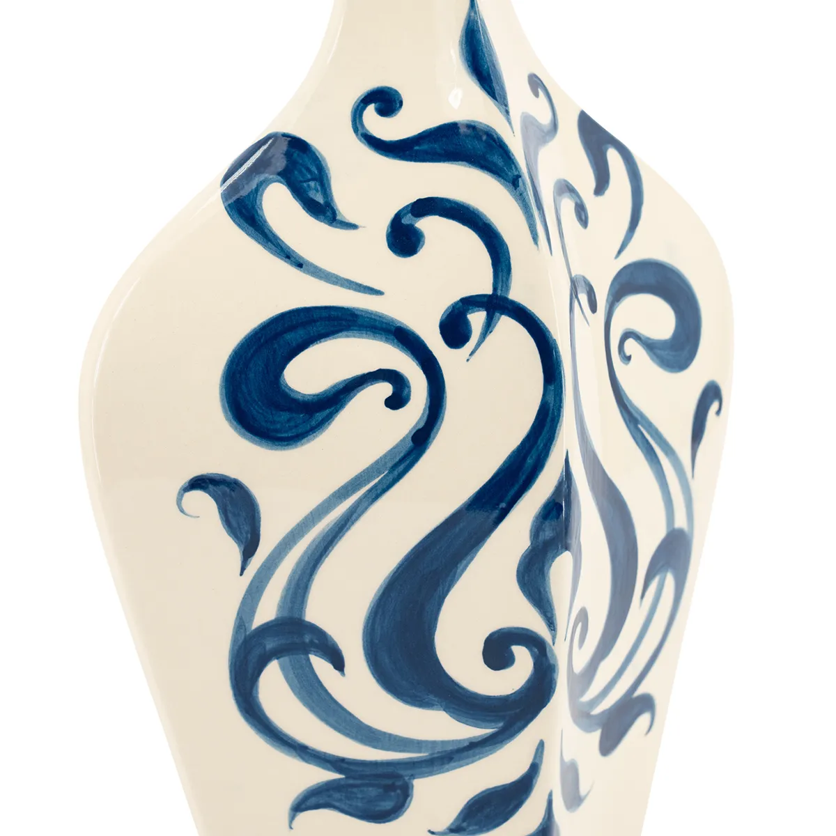 Decorative Vase Blu 1 H50 cm