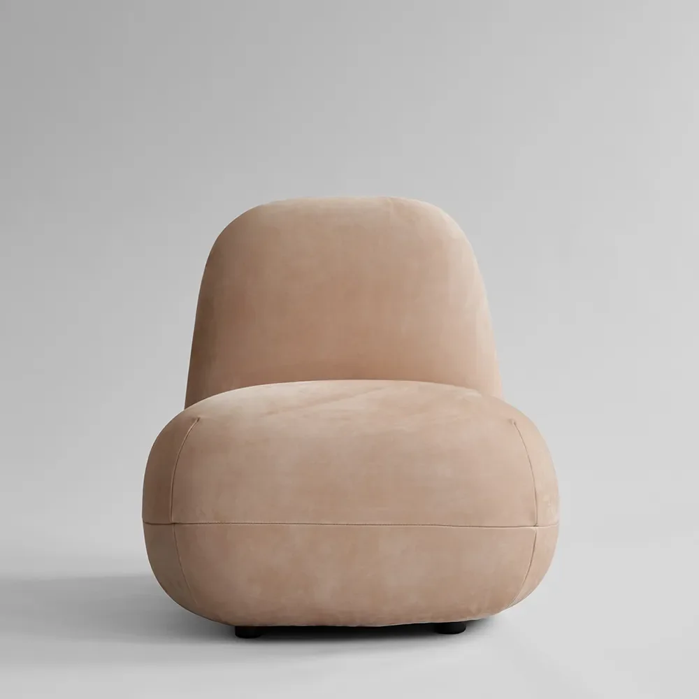 Toe Armchair Flat - Nubuck