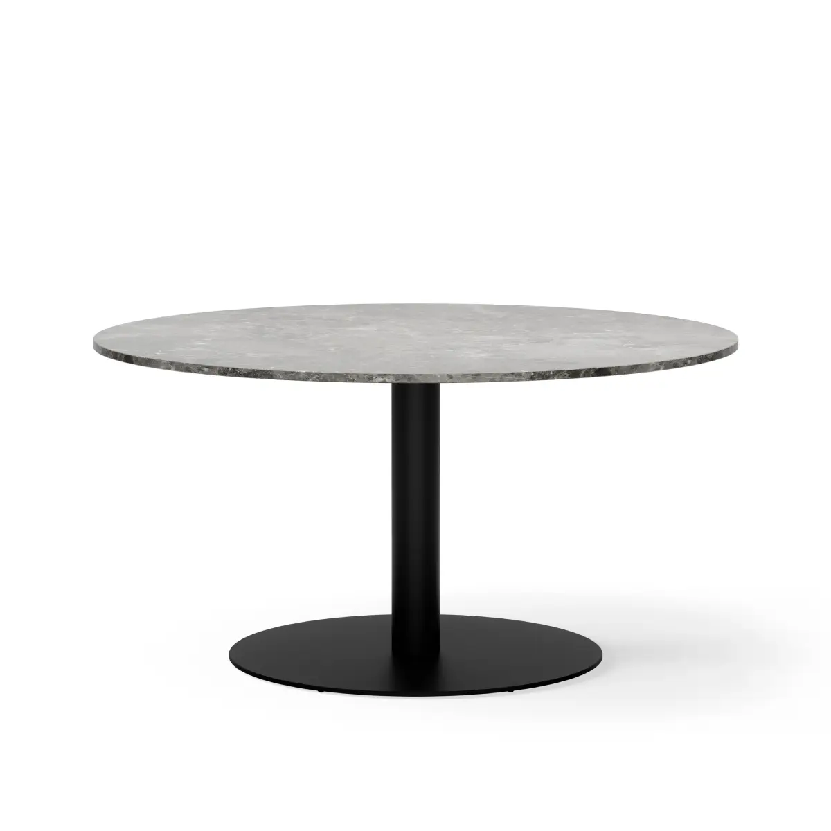 Florence Column Table Ø145cm Gris Du Marais Marble