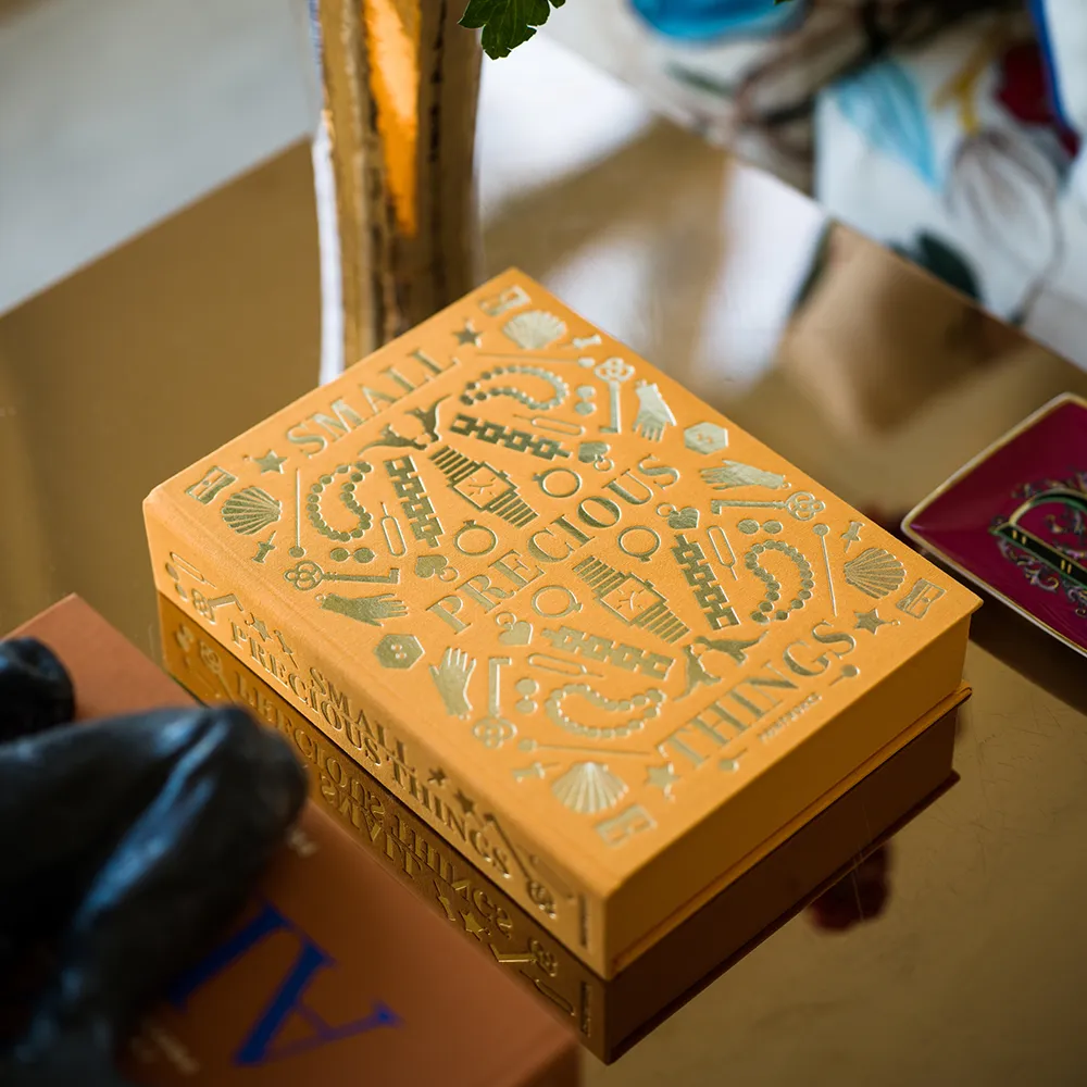 Storage box - Precious Things, Yellow