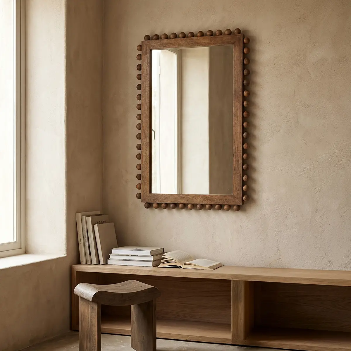 CARVE Mirror Natural