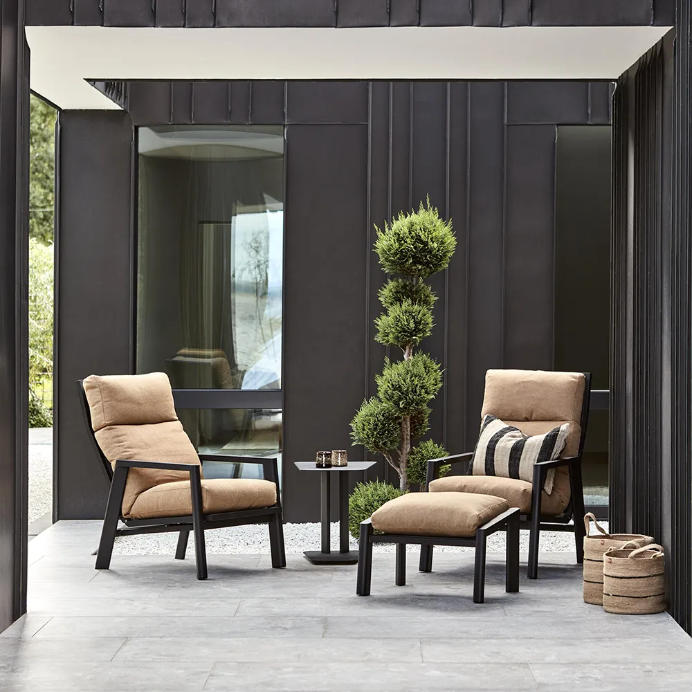 Slide armchair Cinnamon