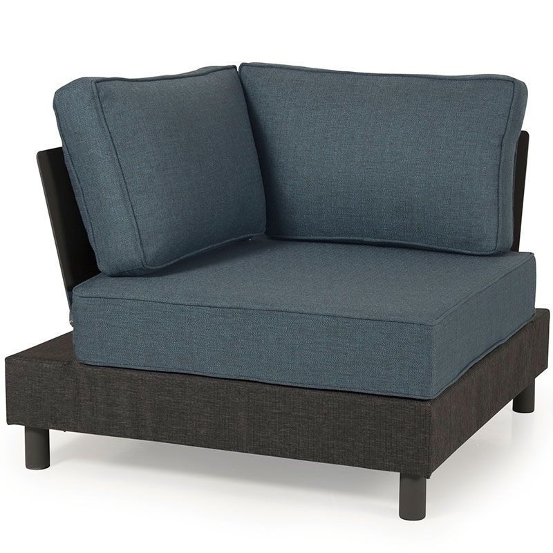 Battleford corner seat grey incl. cushions