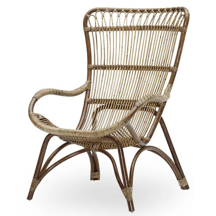 Monet Rattan Armchair Antique