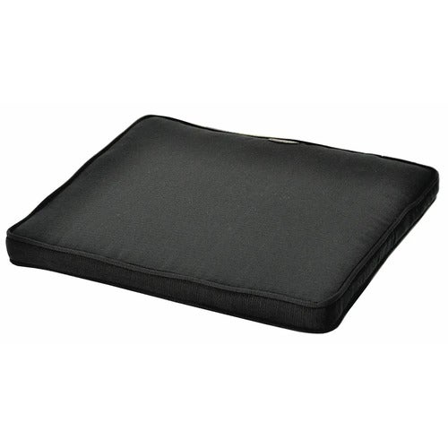 Black Structure Seat Cushion Structure 43 X 45 Cm