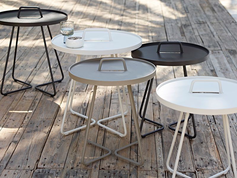 On-The-Move Side Table 52 cm white