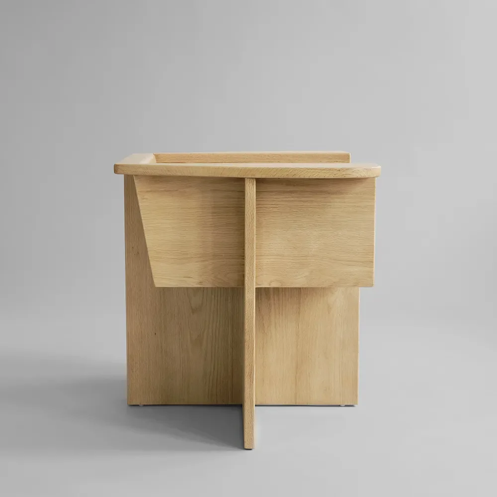  Brutus Lounge Chair - Natural Oak