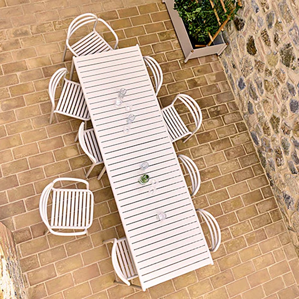 Bliss dining table extension plate incl. legs Sand aluminium