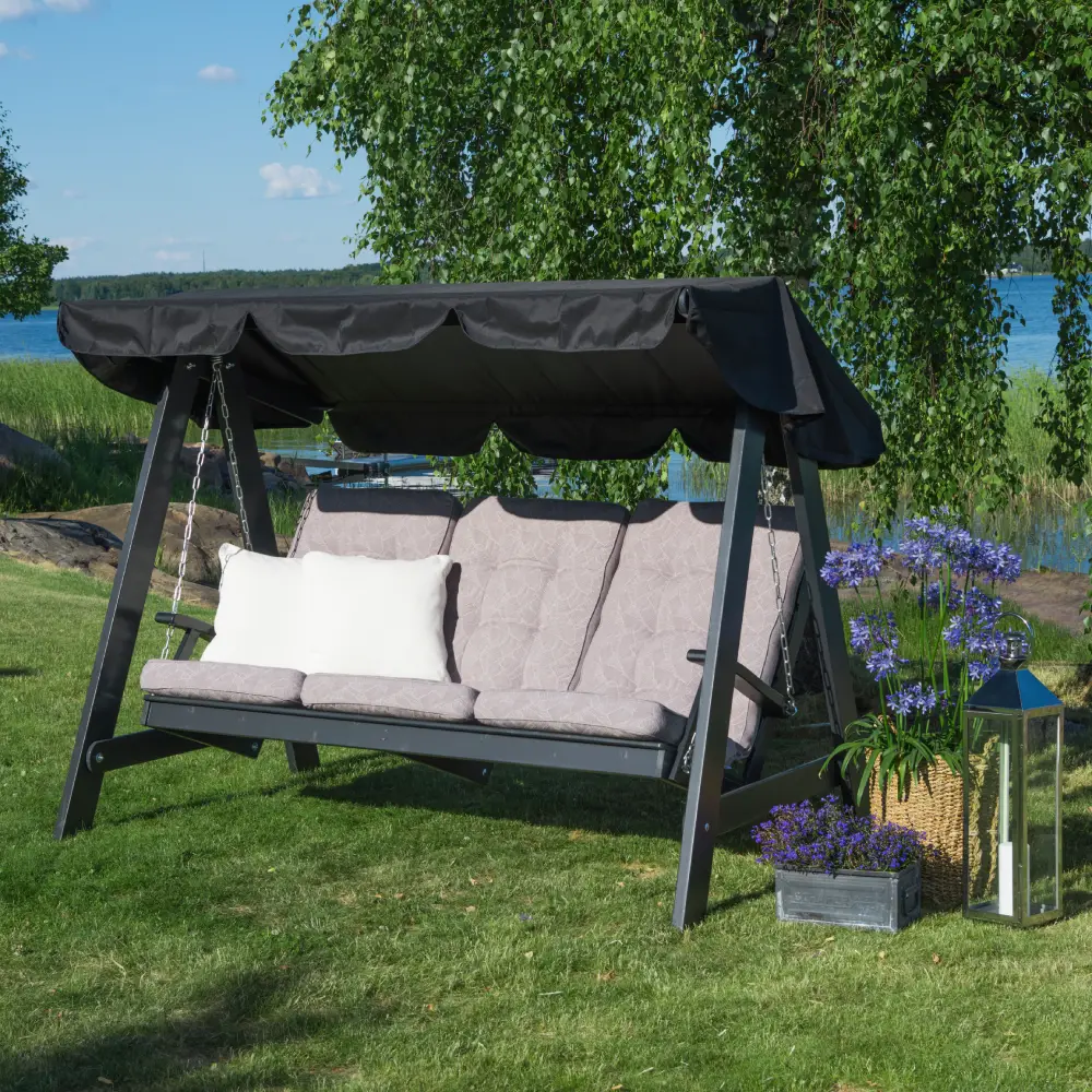 Dalom Porch Swing Storm Grey