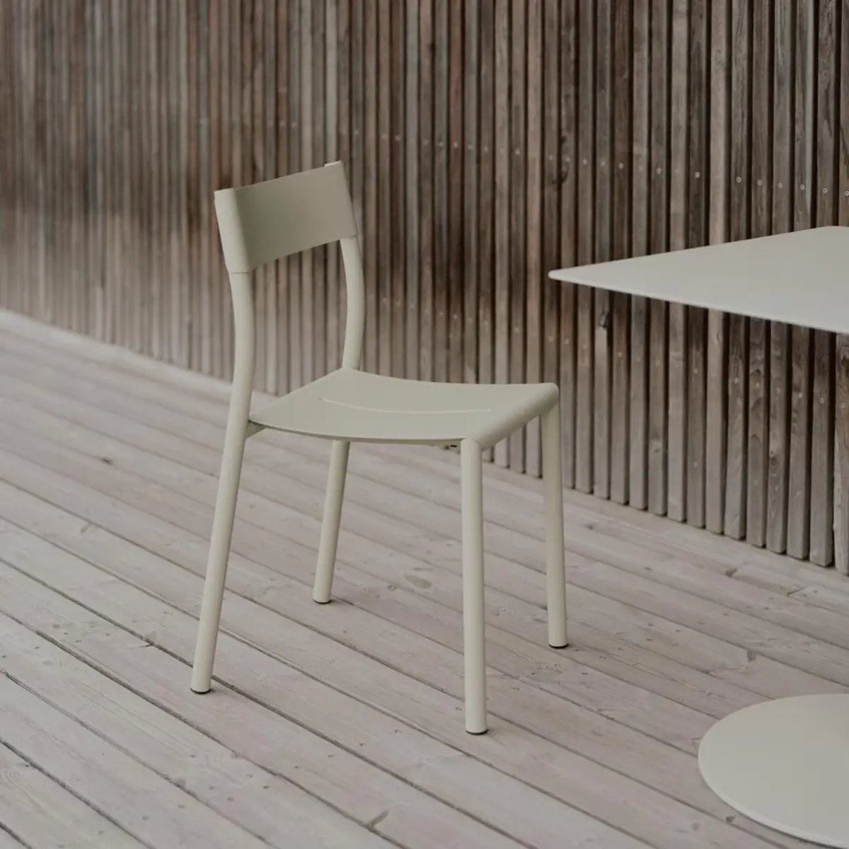 May Outdoor Chair Light Grey