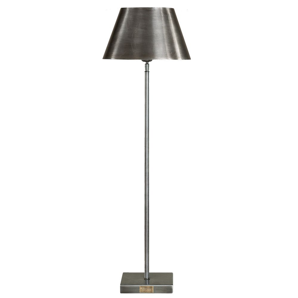 Pewter Tall Table Lamp