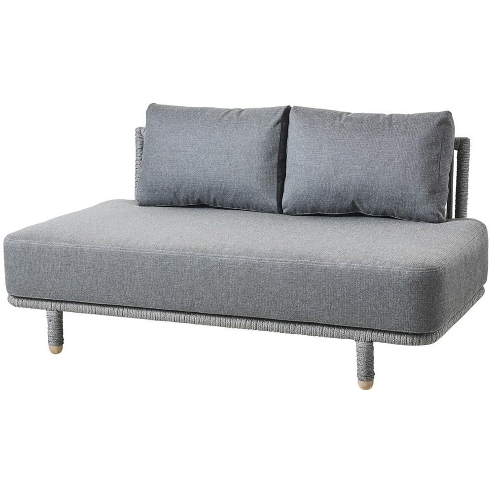 Moments 2 seater. Sofa Module Incl. Grey Airtouch Dyn
