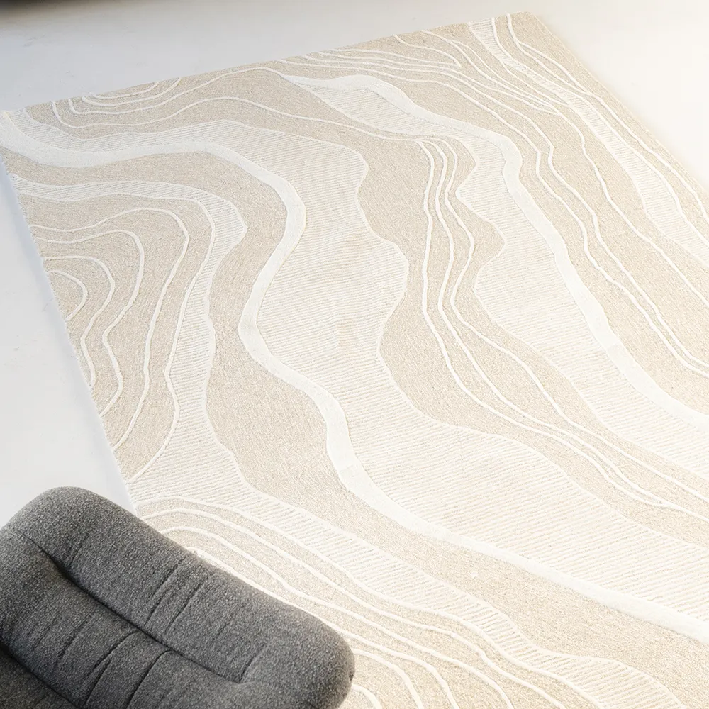 Rug Soil 160x230 cm Beige