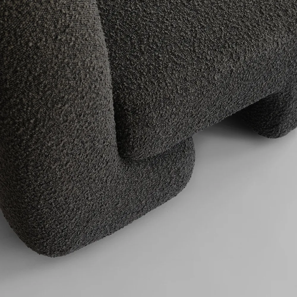 Daiku Lounge Armchair - Deep Taupe