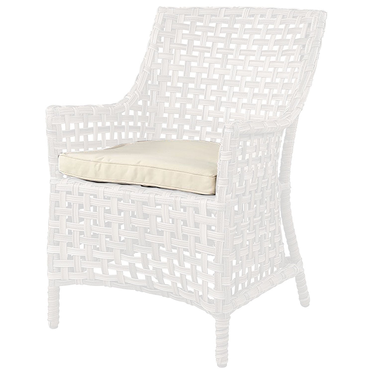 MALAGA armchair cushion Nature