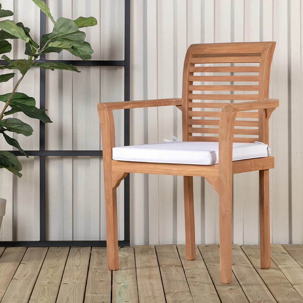 Kenya Dining Chair Teak 2-pack