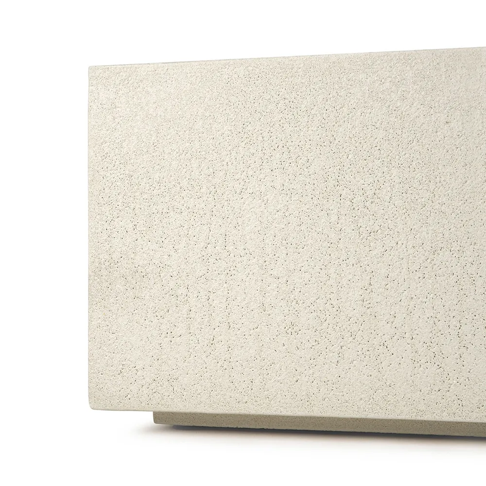 Elements Floor Shelf/Bench - Off White 220x45x30 cm