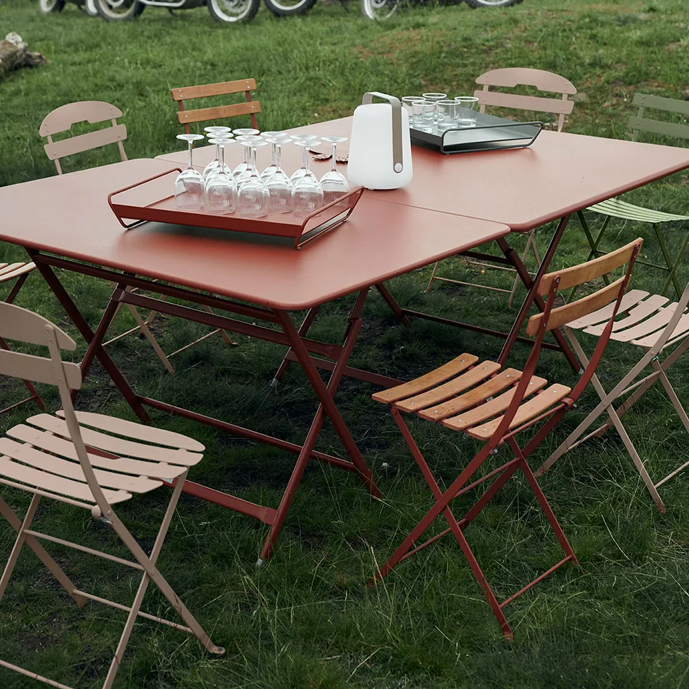 Bistro table 97 x 57 cm Red Ochre