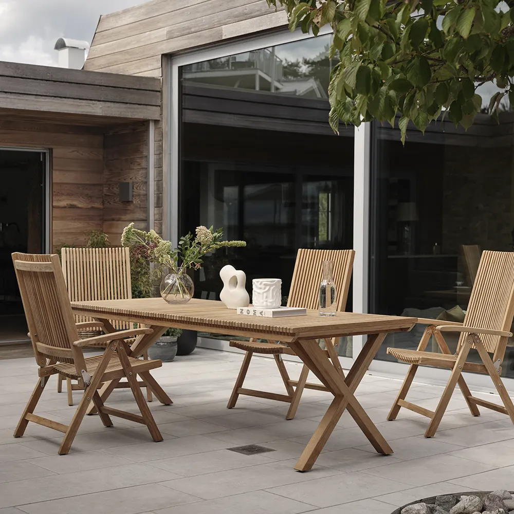 Julita dining table 90x150 cm teak