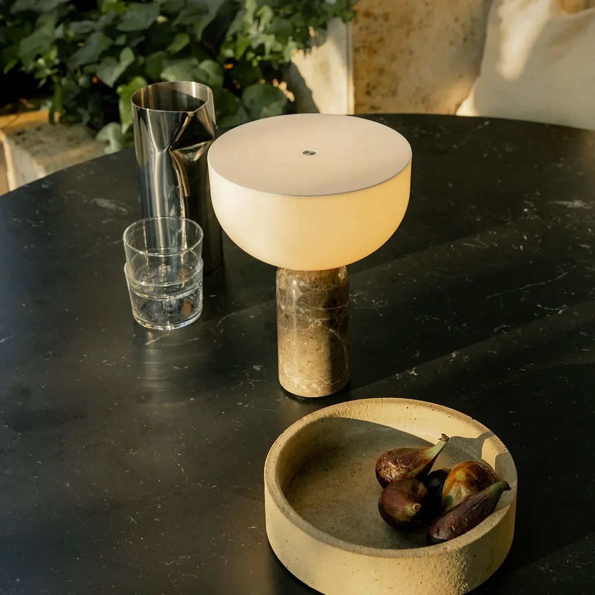 Kizu Portable Table Lamp Gris Du Marais