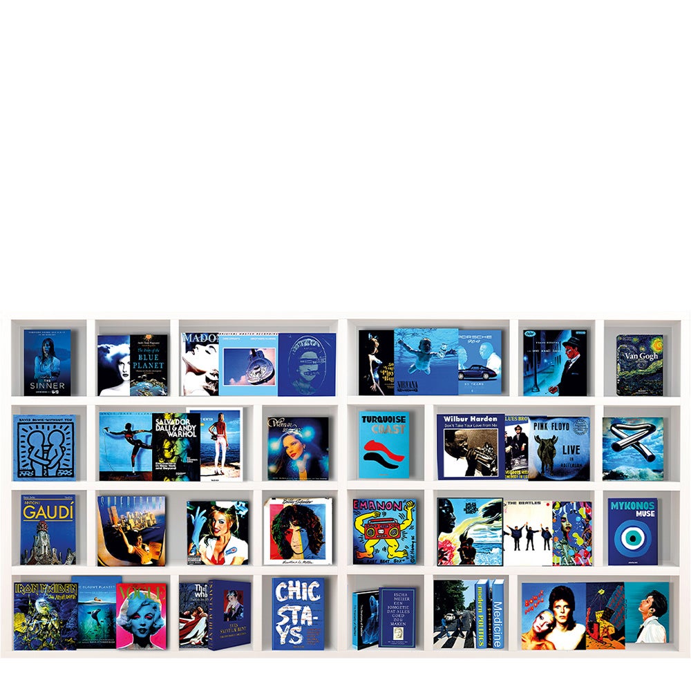 A KIND OF BLUE photo board - 200x100