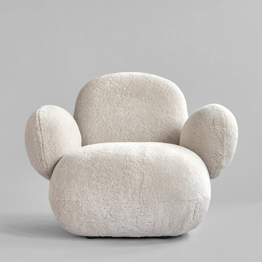 Toe Armchair Flat - Sheepskin