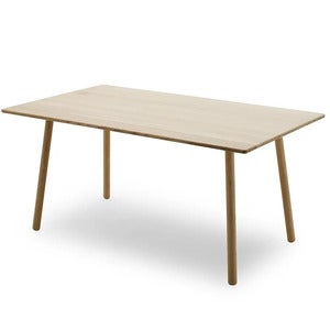Georg Dining Table 155x90 cm Untreated Oak