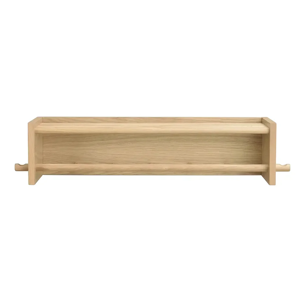 Hillmond hat rack 80x28 cm oak