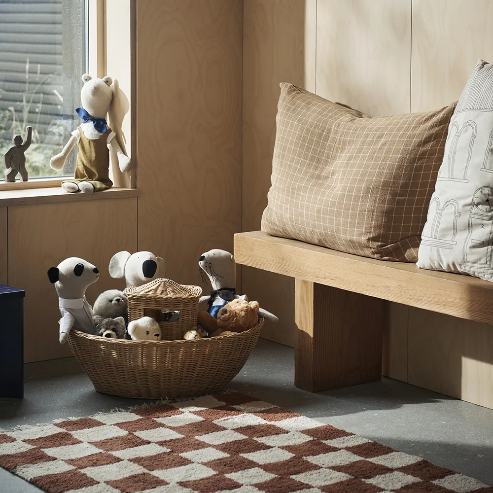 Washable Rug Mara Rust