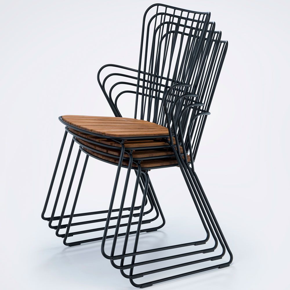 Paon dining chair paprika steel 