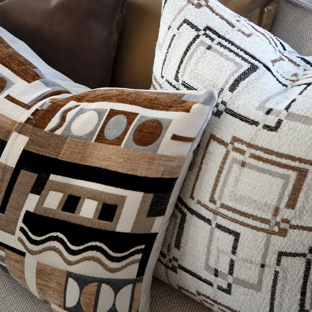 Cushion cover Luca check 50x50