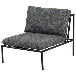 Collier Centre section Black / Teddy black